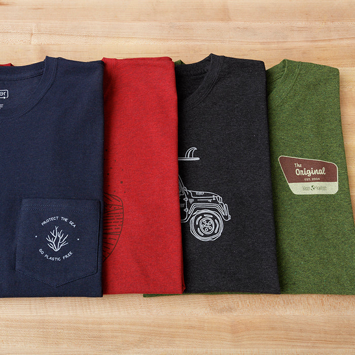 public-lands-t-shirt-w5 klean_shirt_all_designs_outlayed_lifestyle.jpg